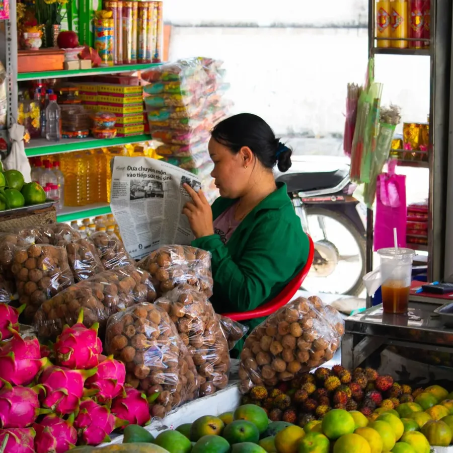 Tủ thịt cá trong ngày